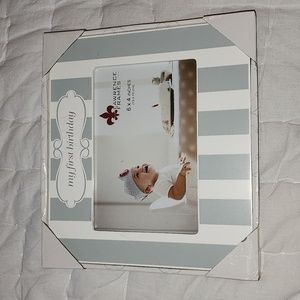 NWT my first birthday photo frame